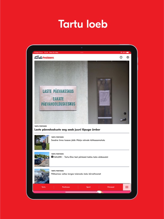 Tartu Postimees on the App Store