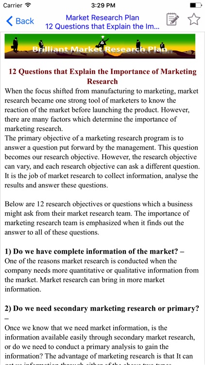 MRP - Market Research Plan & Brilliant MRP screenshot-3
