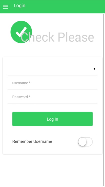 C2B Check Please App