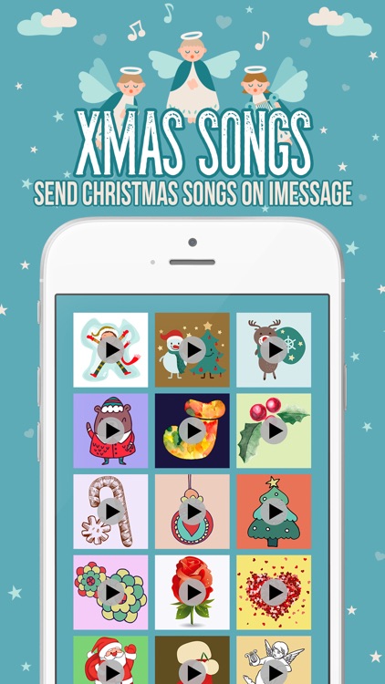 Xmas Songs Stickers - Christmas Songs for iMessage