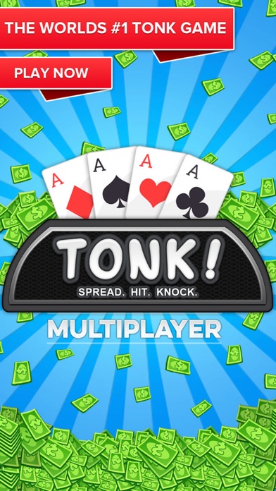 Tonk! Multiplayer Card Game Free screenshot 1