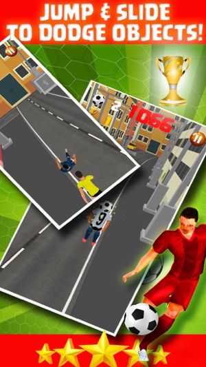 Football Star Pro Runner Shoot 3D(圖2)-速報App