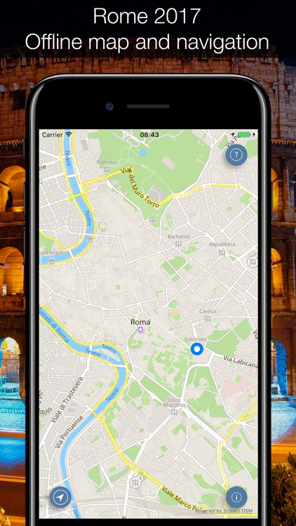 Rome 2017 — offline map and navigation!