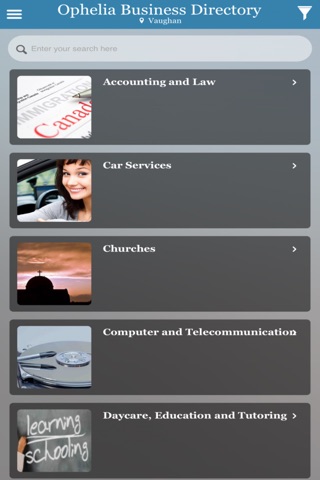Ophelia Business Directory screenshot 2