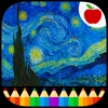 Van Gogh Paintings - Coloring Book for Adults