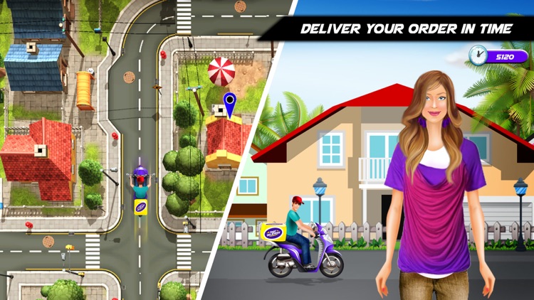 Supermarket Delivery Takeaway - Girls Shopping Day