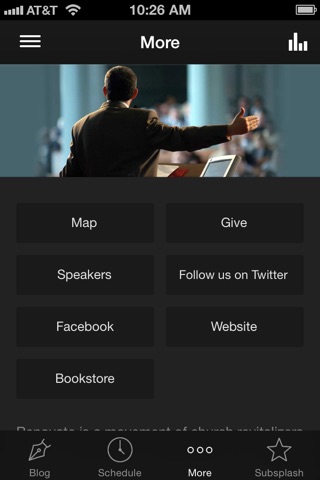 Renovate Conference App screenshot 3