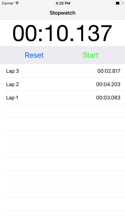 Stopwatch - Simple To Use Stopwatch To Track Time screenshot-4