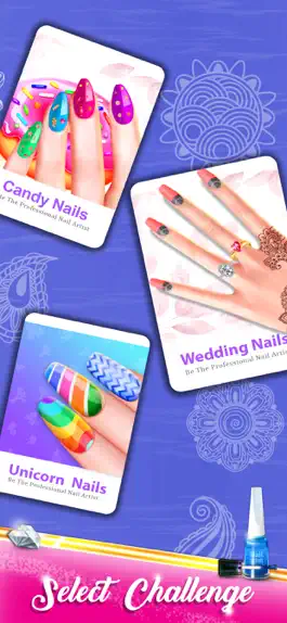 Game screenshot Nail Salon Fashion Games apk