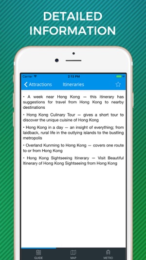 Hong Kong Travel Guide with Offline Street Map(圖4)-速報App