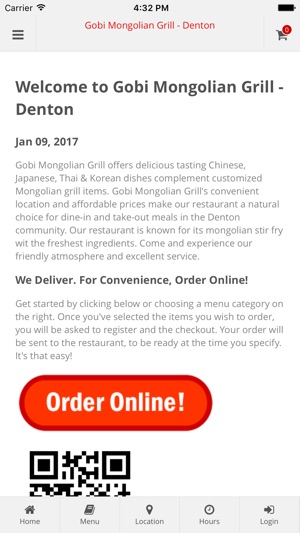 Gobi Mongolian Grill Denton(圖1)-速報App