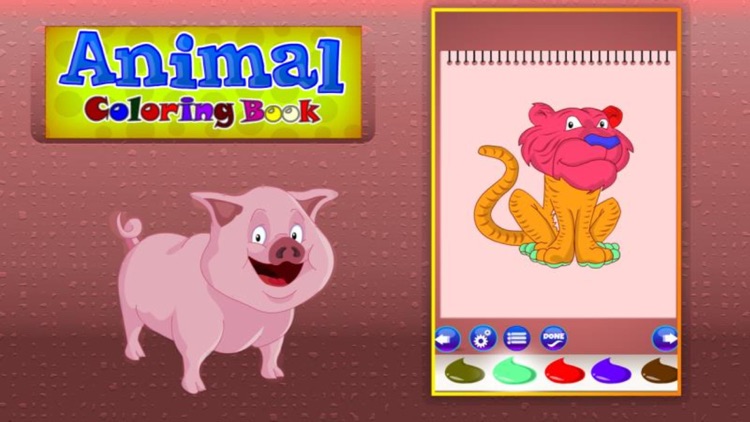 Animal Coloring Book 2
