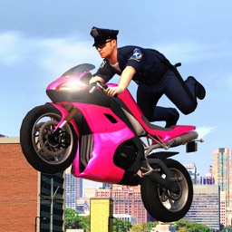 Flying Police Bike Simulator