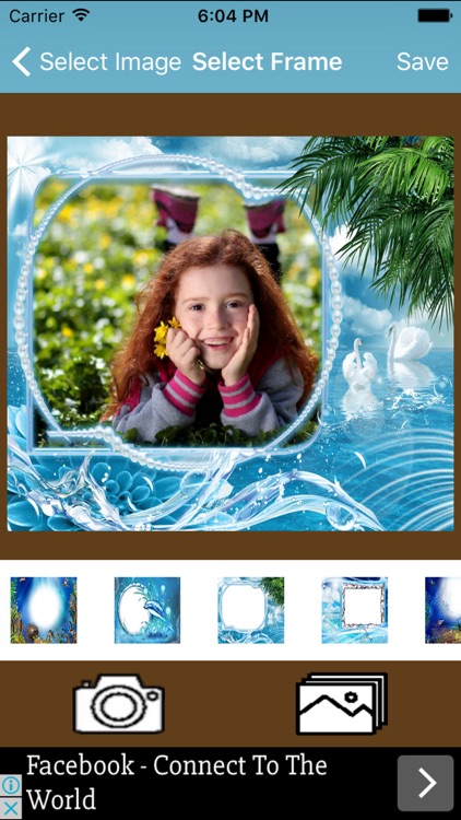 Holiday With Nature Photo Frame