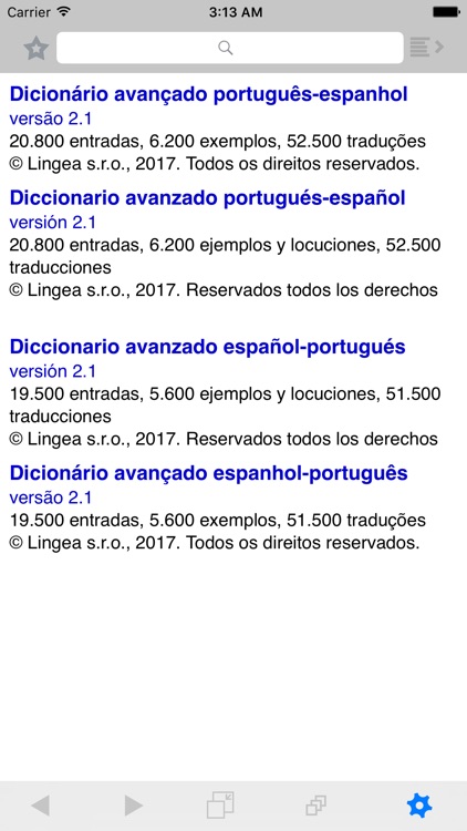 Lingea Portuguese-Spanish Advanced Dictionary