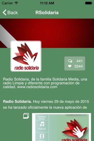 Solidaria Media screenshot 4