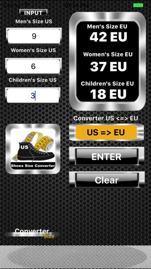 Shoes Size Converter(圖1)-速報App