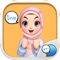 This is the official mobile iMessage Sticker & Keyboard app of Amarena 3D Hijabgirl Thai Character