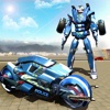Extreme Police Moto Robot - Real Superhero