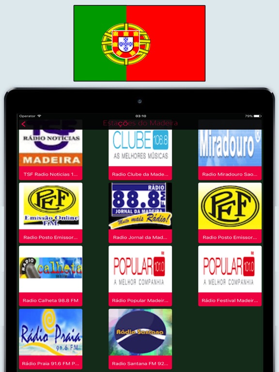 Radios Portugal Online - Estações de Rádio Ao Vivo screenshot 2
