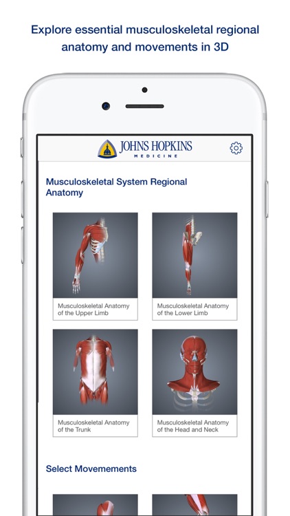 Muscle Anatomy: A Johns Hopkins Medicine 3D App screenshot-0