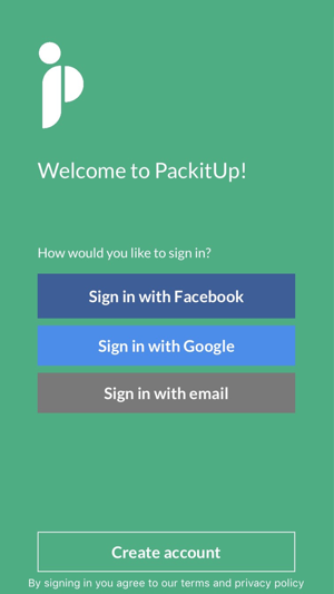 PackitUp - find travel buddies