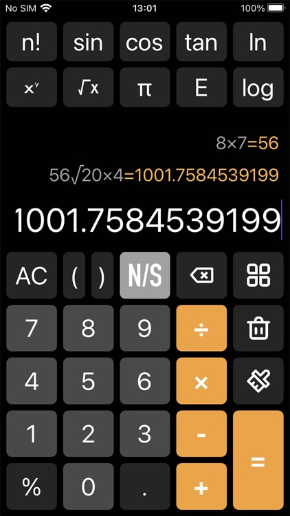 Calculator for Pad screenshot-3