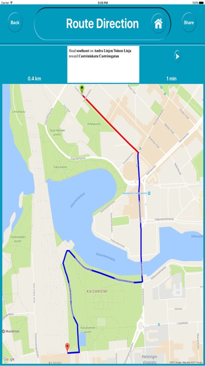 Helsinki Finland Offline City Maps Navigation screenshot-4