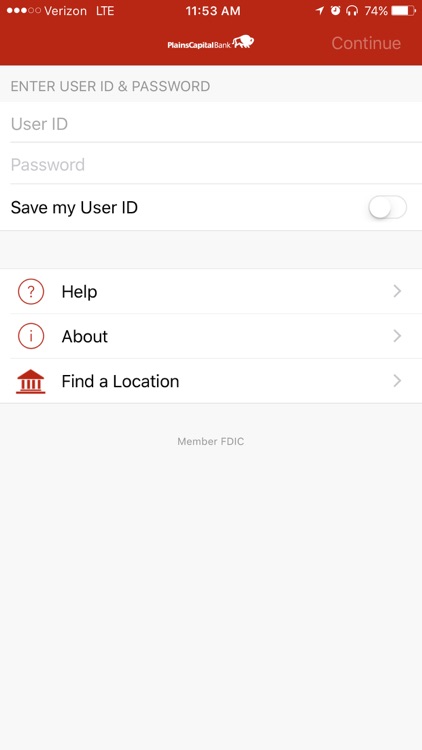 PlainsCapital Mobile Banking