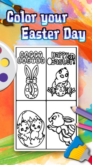 Easter Day: Coloring Book(圖3)-速報App