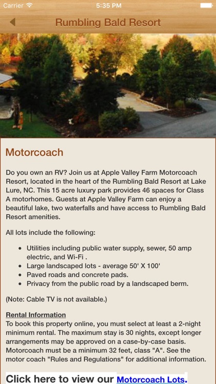 Rumbling Bald Resort