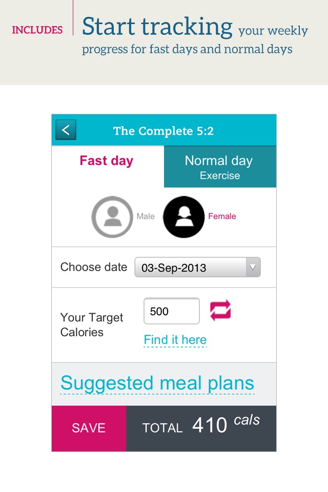 The complete 5:2 fasting diet screenshot 3