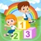 Kids Math: Learning Basic Number is a completely free game for children become familiar with the numbers from 0 to 20