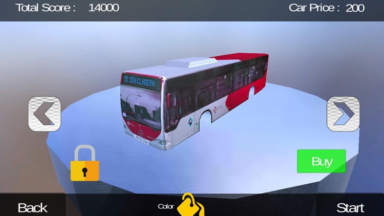 City Bus Parking 3D