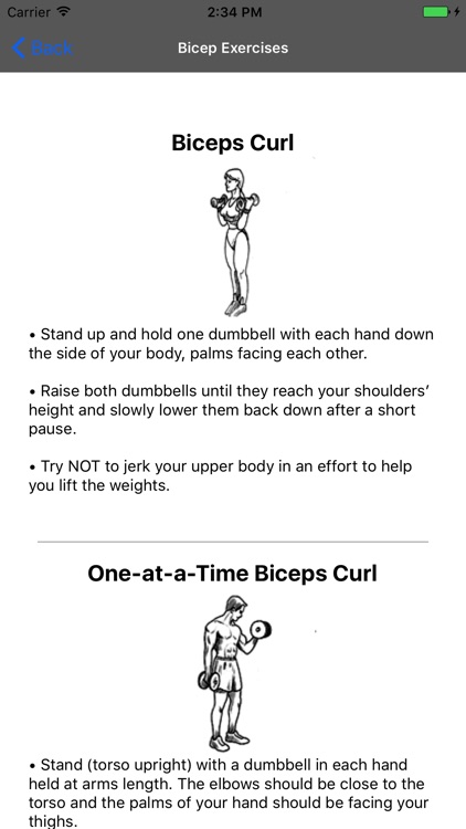 Dumbbell Exercises Pro screenshot-3