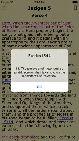 Game screenshot John Gill's Bible Commentary with KJV Study Verses apk