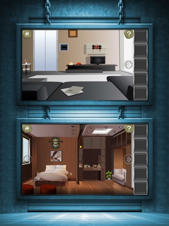 побег из особняка 4:квест дом ужасов игры на iPad