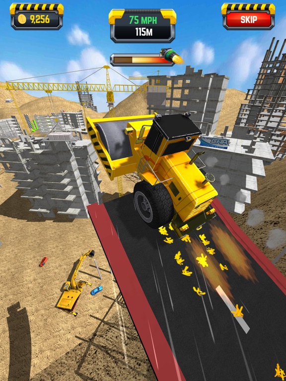 Construction Ramp Jumping Construction Ramp Jumping