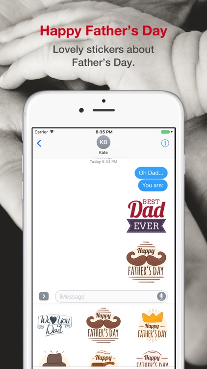 Father's Day Stickers Pack