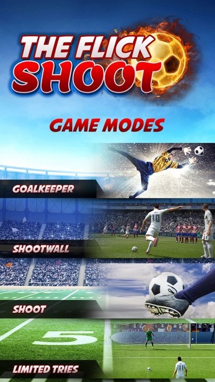 Flick Soccer shoot challenge