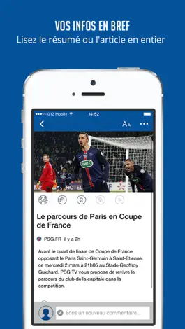 Game screenshot Actualités Football Paris hack