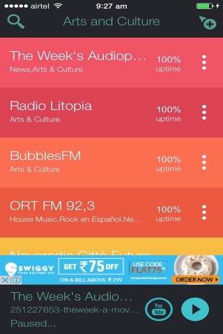Arts and Culture Radio screenshot 2