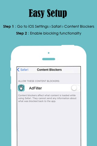 Ad Filter - Block and Filter all Ads away! screenshot 4