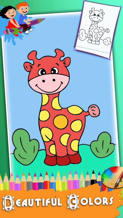 Coloring Book - painting and drawing page for kids screenshot-3