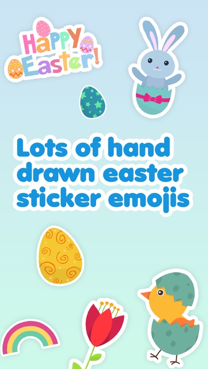 A Very Happy Easter - Cute Easter Stickers