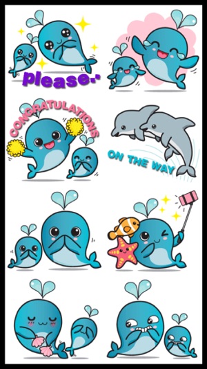 Whales Stickers(圖3)-速報App