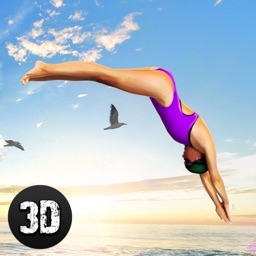 Swimming Pool Cliff Flip Diving Simulator 3D Full