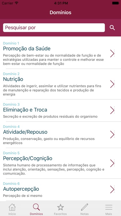 Diagnósticos de Enfermagem da NANDA screenshot-3