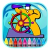 Kids Man Coloring Book Game Education