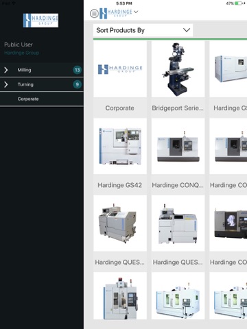 Hardinge USA Marketing App screenshot 2